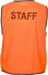 Picture of Uniform Ausralia - HV102Z- ST - Stock Printed STAFF Day/Night Vest